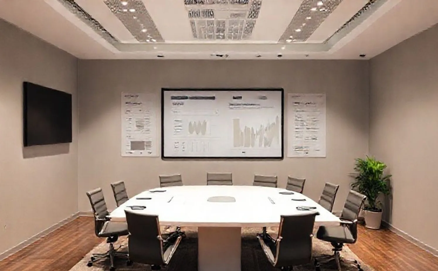 Investment portfolio management room